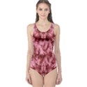 Red Tie Dye One Piece Swimsuit View1