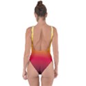 Yellow Orange Gradient Sunset Bring Sexy Back Swimsuit View2