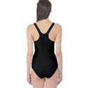 Black Paper Cut-Out One Piece Swimsuit View2