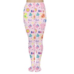 Baby Girl-pink Colorful Baby Girl Tights by CoolDesigns