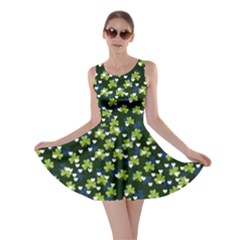 Shamrock Olive Green St Patrick s Day Skater Dress by CoolDesigns