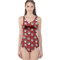 Red Pandas Pattern Women s One Piece Swimsuit View1