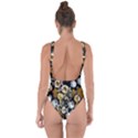 Bee Honeycombs Black Honey Insect Bring Sexy Back Swimsuit View2