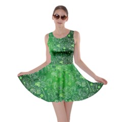 Shamrock Green St Patrick Beer Skater Dress by CoolDesigns