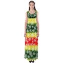 Cannabis Original Green Marijuana Leaves Empire Waist Maxi Dress View1