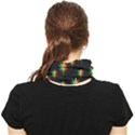 Marijuana Big Green Marijuana Leaves Seamless Face Covering Ear Loops Bandana (Two Sides) View2