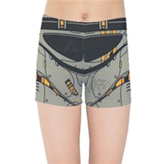 Stormtrooper Kids  Sports Shorts by Cendanart