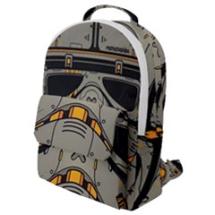 Stormtrooper Flap Pocket Backpack (small) by Cendanart