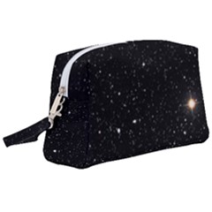 Sky Black Star Night Space Edge Super Dark Universe Wristlet Pouch Bag (large) by Cendanart