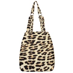 Leopard Print Center Zip Backpack by TShirt44