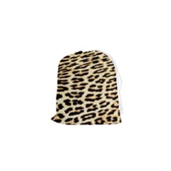 Leopard Print Drawstring Pouch (xs) by TShirt44