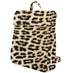 Leopard Print Flap Top Backpack by TShirt44