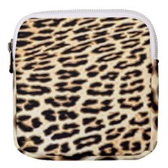 Leopard Print Mini Square Pouch by TShirt44