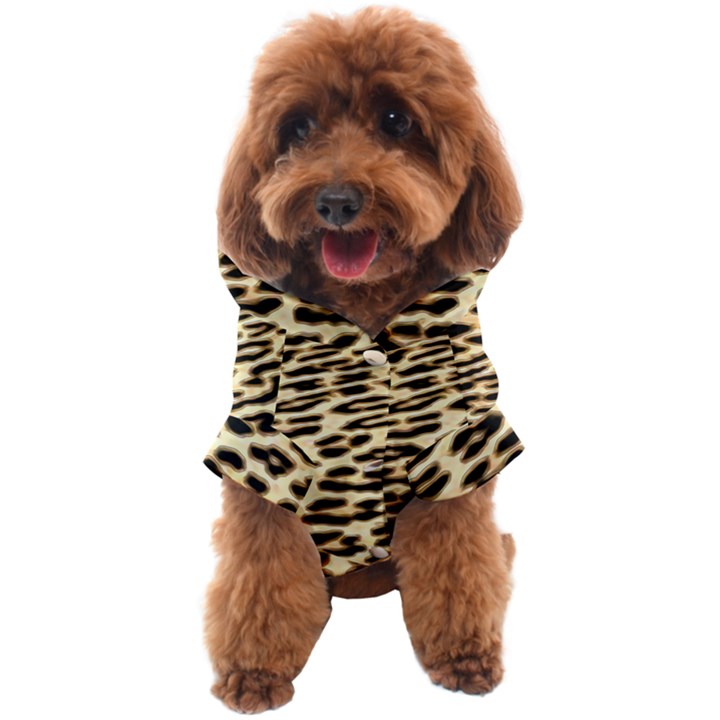 Leopard Print Dog Coat