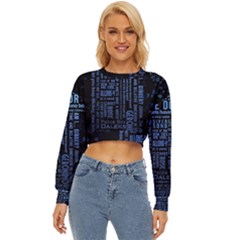 Doctor Who Tardis Lightweight Long Sleeve Sweatshirt by Cendanart