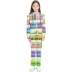 Supermarket Shelf Products Snacks Kids  Tracksuit by Cendanart