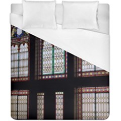 Stained Glass Window Krotoszyn Duvet Cover (california King Size) by Cendanart