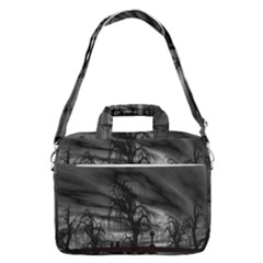 Grave Yard Dark Fantasy Trees Macbook Pro 16  Shoulder Laptop Bag by Cemarart