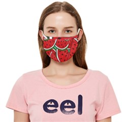 Summer Watermelon Fruit Cloth Face Mask (adult) by Cemarart