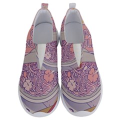 Ramen Kawaii Aesthetic Pink No Lace Lightweight Shoes by Cemarart