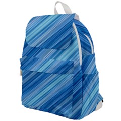 Ambience In Blue Top Flap Backpack by bruzer