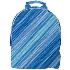 Ambience In Blue Mini Full Print Backpack by bruzer