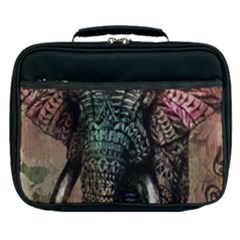 Tribal Elephant Lunch Bag by Ndabl3x