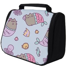 Pusheen Cat Cute Full Print Travel Pouch (big) by Grandong