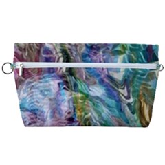 Flowing Patterns Handbag Organizer by kaleidomarblingart