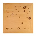 Golden-snowflake Wood Photo Frame Cube View2