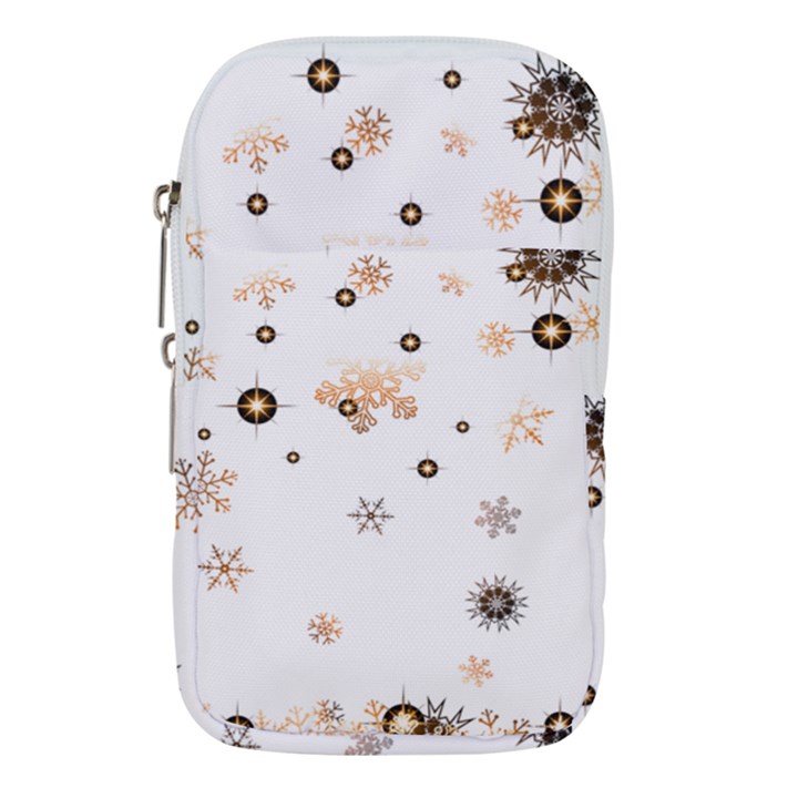 Golden-snowflake Waist Pouch (Large)