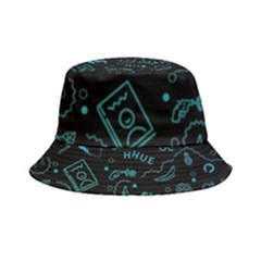 Cartoon, Skull, Dark, Dead Inside Out Bucket Hat by nateshop