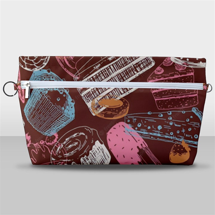 Sweet Food Seamless Pattern Handbag Organizer