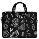 Knowledge Drawing Education Science MacBook Pro 16  Double Pocket Laptop Bag  View2