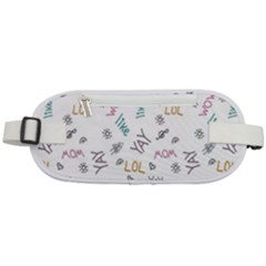 Doodle Pattern Rounded Waist Pouch by Proyonanggan