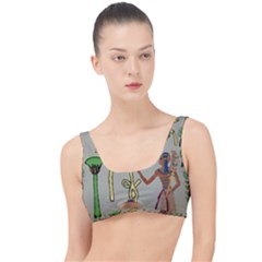 Egyptian Man Artifact Royal The Little Details Bikini Top by Proyonanggan