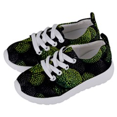 Berry,note, Green, Raspberries Kids  Lightweight Sports Shoes by nateshop