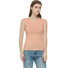 Peach Fuzz 2024 Women s Raglan Cap Sleeve T-shirt by dressshop