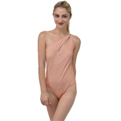 Peach Fuzz 2024 To One Side Swimsuit by dressshop