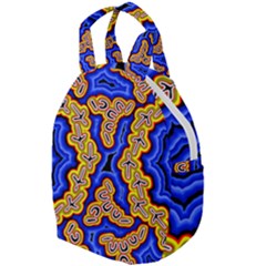 Authentic Aboriginal Art - Emu Dreaming Travel Backpack by hogartharts