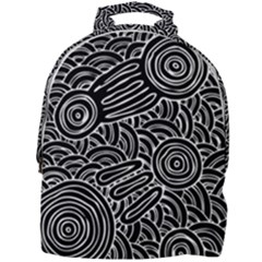 Authentic Aboriginal Art - Meeting Places Mini Full Print Backpack by hogartharts