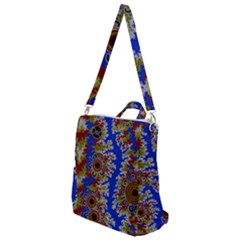 Authentic Aboriginal Art - Waterholes (corella) Crossbody Backpack by hogartharts