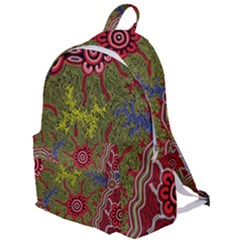 Authentic Aboriginal Art - Connections The Plain Backpack by hogartharts