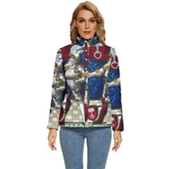 Knight Armor Women s Puffer Bubble Jacket Coat by Cemarart