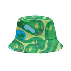 Golf Course Par Golf Course Green Bucket Hat by Cemarart