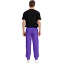 Ultra Violet Purple Men s Elastic Waist Pants View2