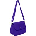 Ultra Violet Purple Saddle Handbag View1