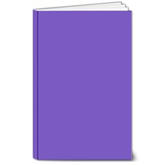 Ultra Violet Purple 8  X 10  Softcover Notebook by Patternsandcolors