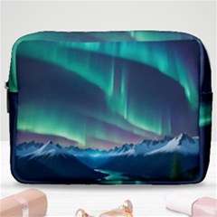 Aurora Borealis Make Up Pouch (large) by Ndabl3x