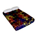 Hexagon Honeycomb Pattern Design Fitted Sheet (Full/ Double Size) View2